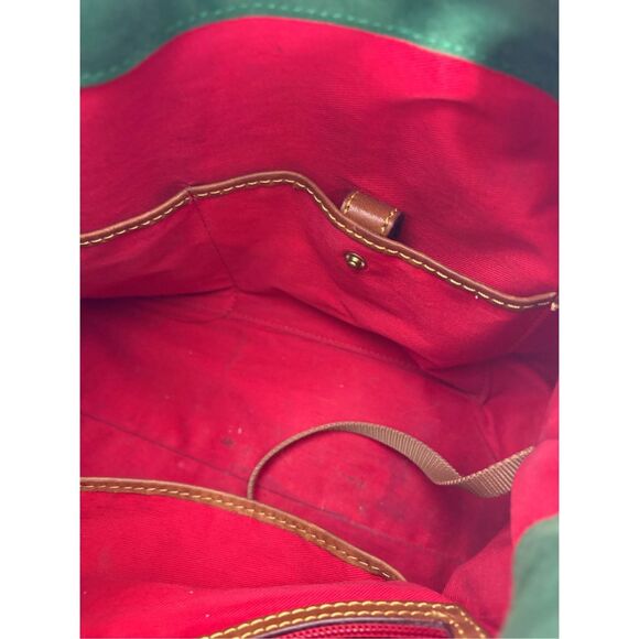 Dooney & Bourke Leather Handbag Brown Florentine Vachetta Leather Satchel Bag mi - Picture 10 of 13